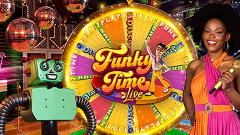 Funky Time Live Game Show: Digiwheel Mechanics and Disco Bonus Rounds